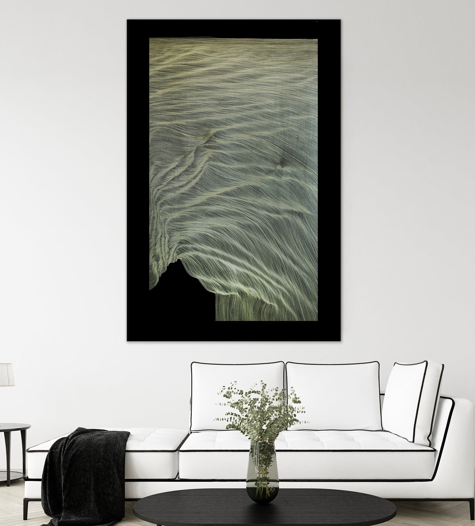 EMOTIONS IN MOTION IV by Florent LUBIENICKI on GIANT ART - black mixed media