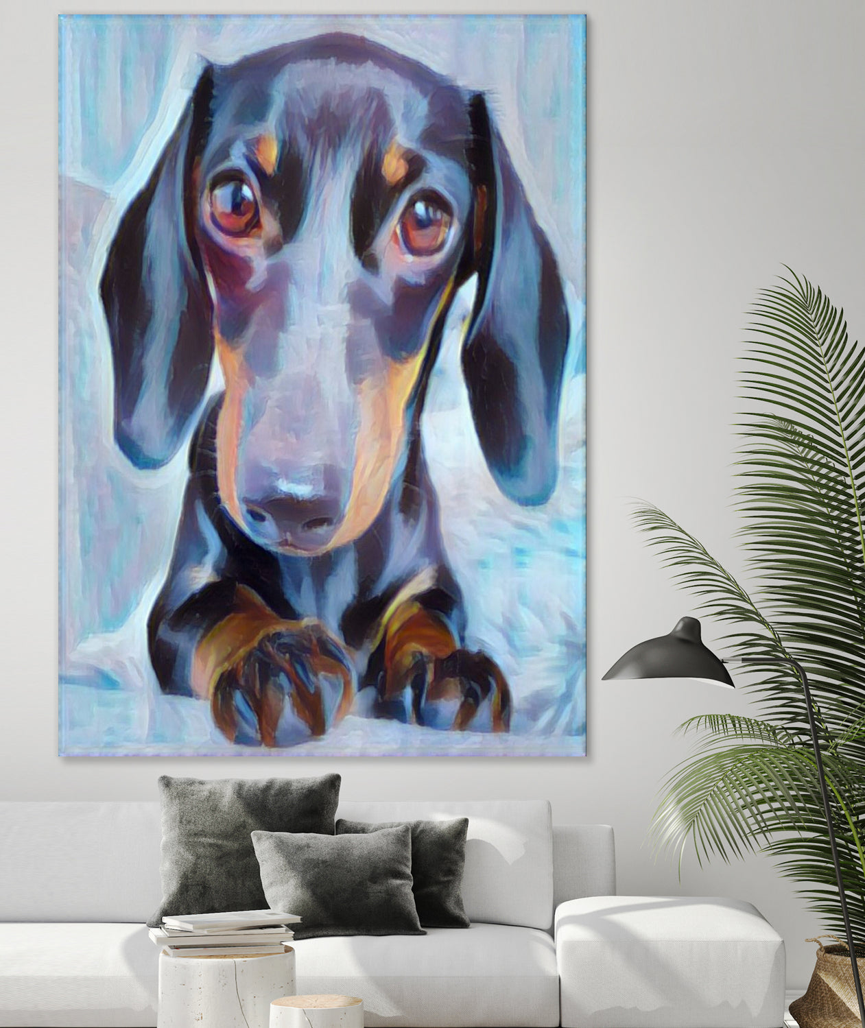 Daisy by Mary Carnot on GIANT ART - black digital painting