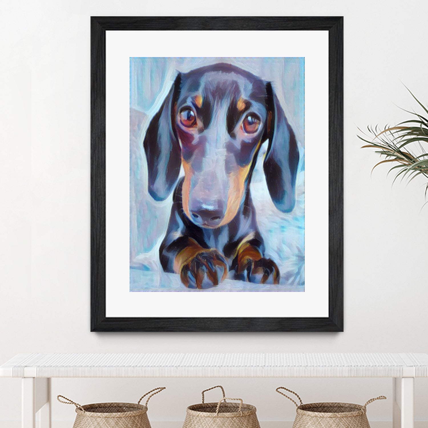 Daisy by Mary Carnot on GIANT ART - black digital painting