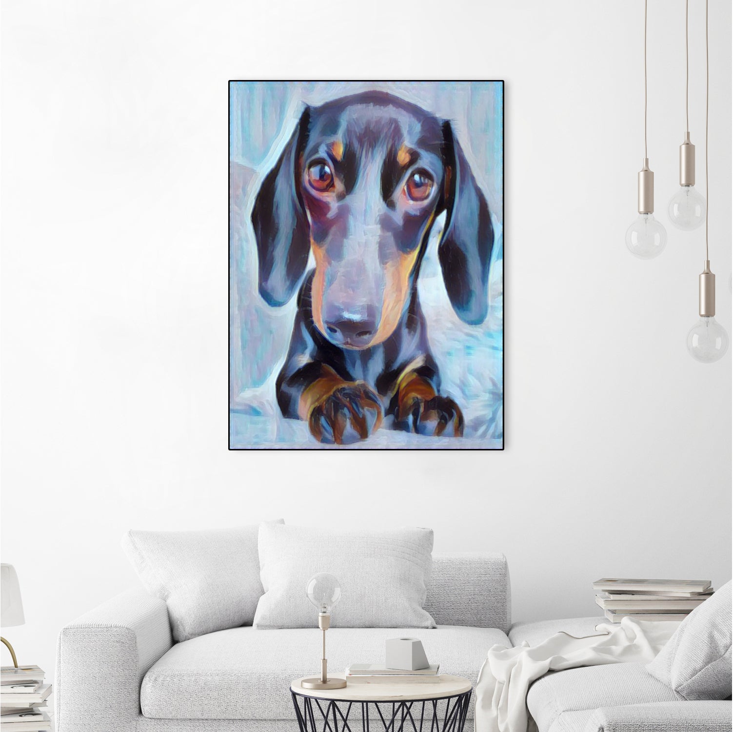 Daisy by Mary Carnot on GIANT ART - black digital painting