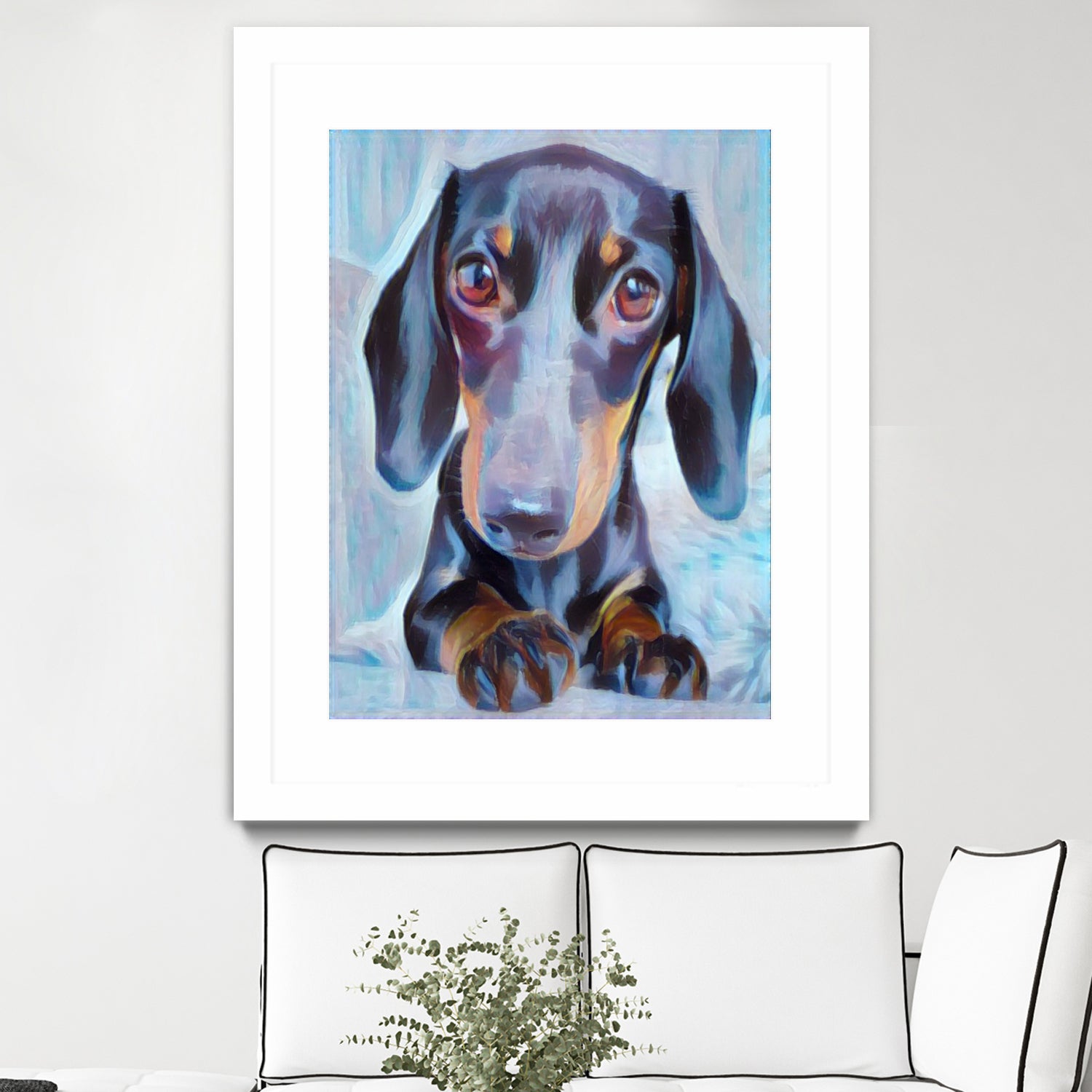 Daisy by Mary Carnot on GIANT ART - black digital painting