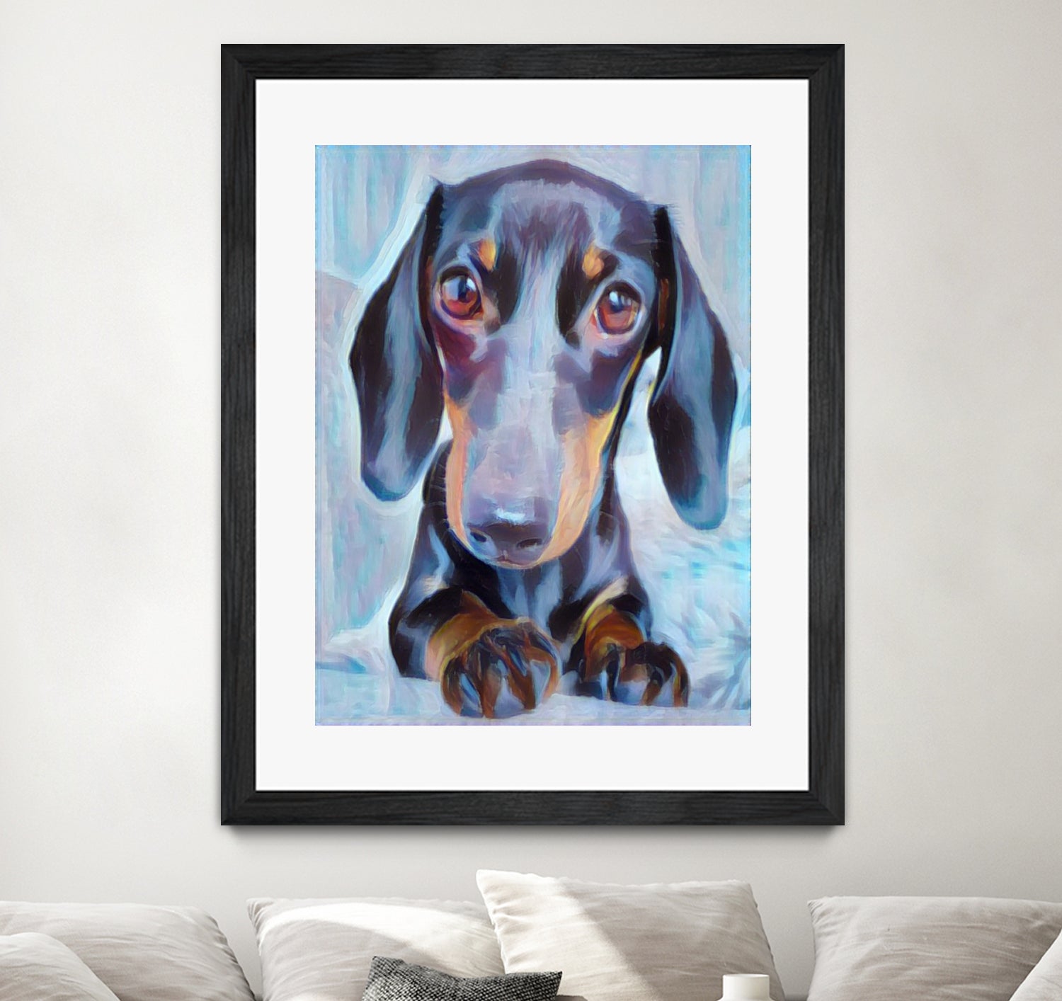 Daisy by Mary Carnot on GIANT ART - black digital painting