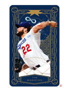 Dodgers Tarot: The Magician by Claudia Labarca on GIANT ART - blue digital painting