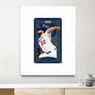 Dodgers Tarot: The Magician by Claudia Labarca on GIANT ART - blue digital painting