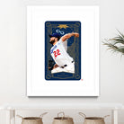 Dodgers Tarot: The Magician by Claudia Labarca on GIANT ART - blue digital painting