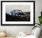 Hoonicorn Drift Car II by João Bello on GIANT ART - blue mixed media