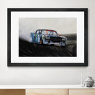 Hoonicorn Drift Car II by João Bello on GIANT ART - blue mixed media