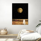 harvest moon by Katherine Blower on GIANT ART - black digital painting