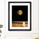 harvest moon by Katherine Blower on GIANT ART - black digital painting