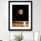 harvest moon by Katherine Blower on GIANT ART - black digital painting