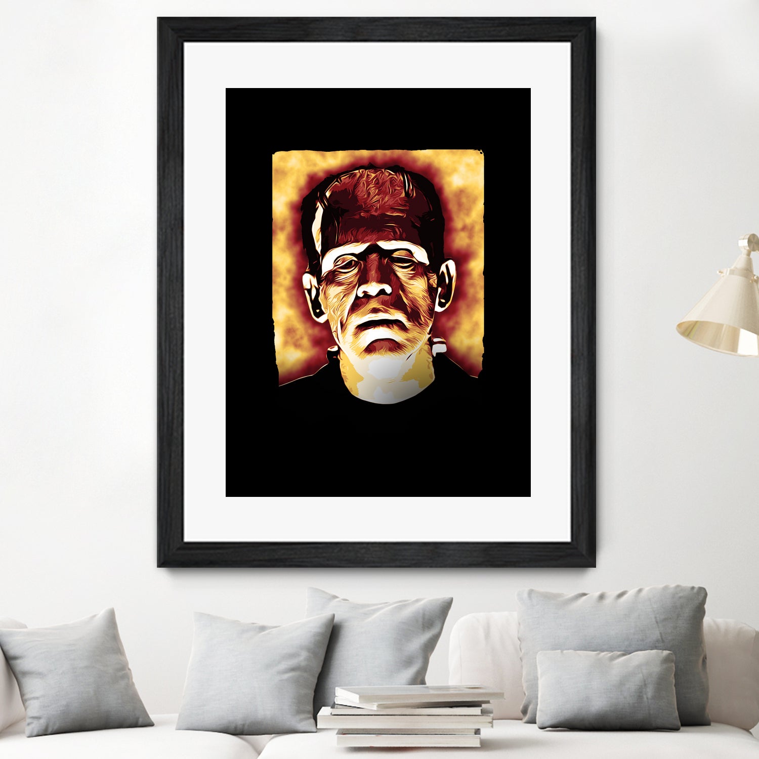 Frankenstein Custom Fansart Style by ade niroi91 on GIANT ART - black photo illustration