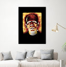 Frankenstein Custom Fansart Style by ade niroi91 on GIANT ART - black photo illustration