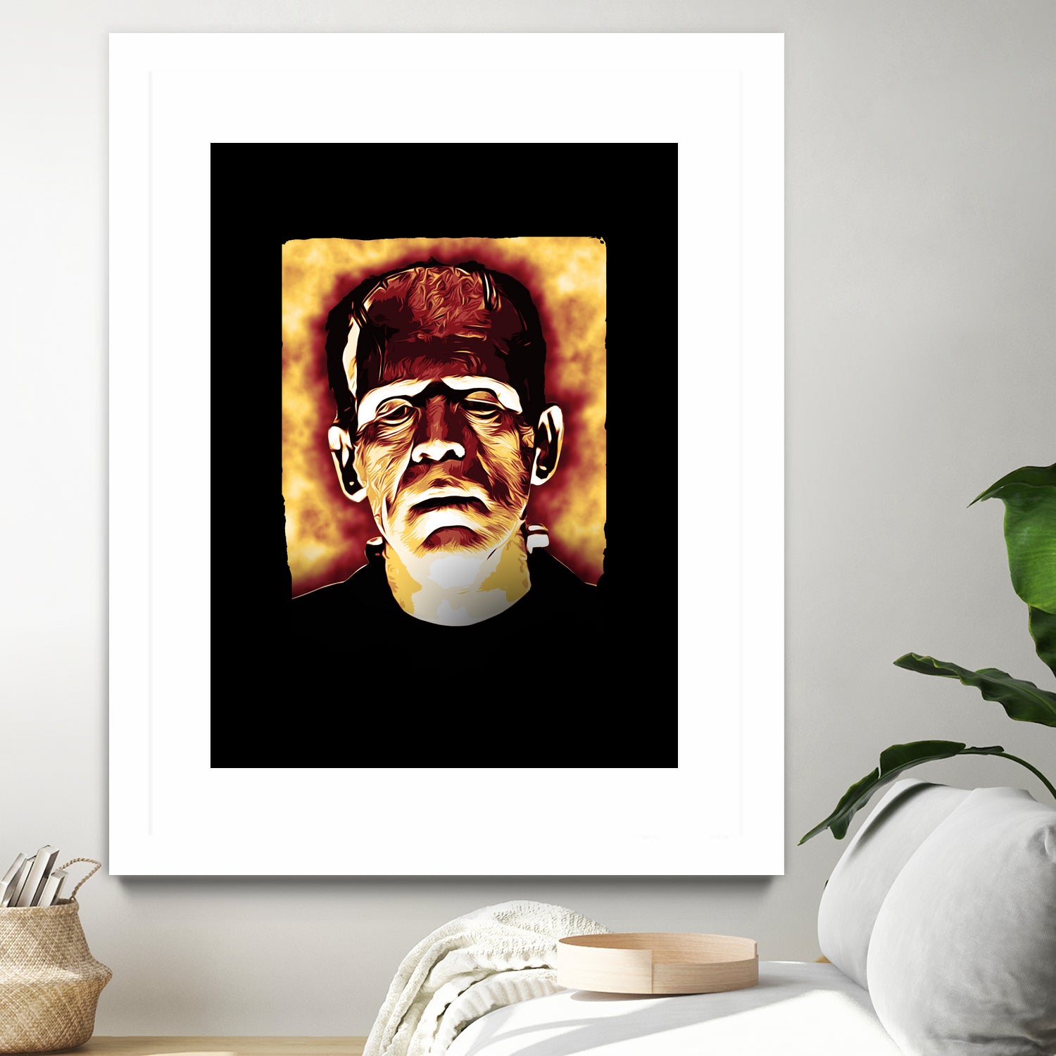 Frankenstein Custom Fansart Style by ade niroi91 on GIANT ART - black photo illustration