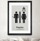 Psycho by Viktor Hertz on GIANT ART - gray vector illustration