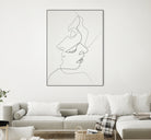 Close by Christophe Louis on GIANT ART - white digital drawing