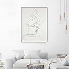 Close by Christophe Louis on GIANT ART - white digital drawing