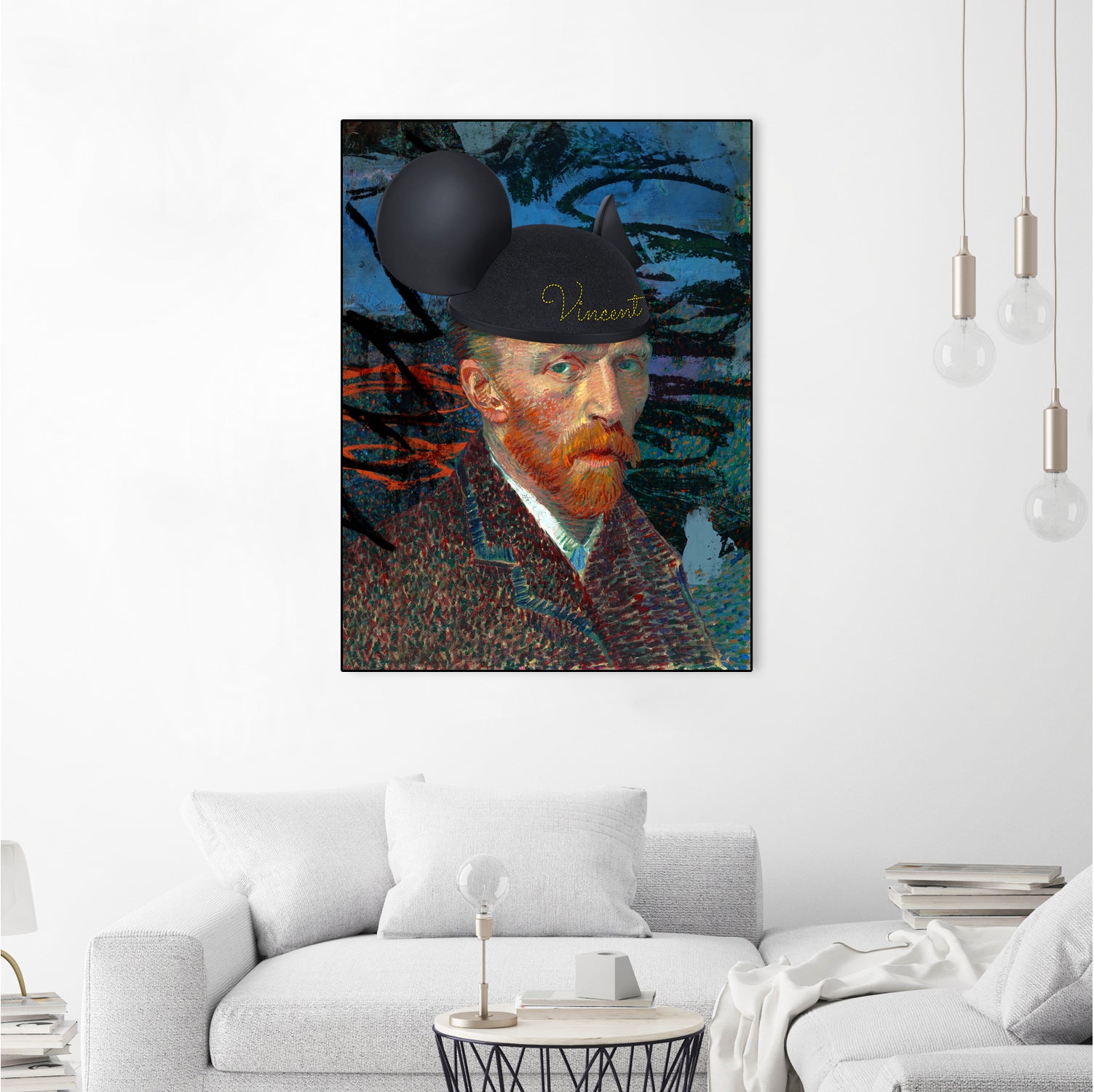 Vincent II by José Luis Guerrero on GIANT ART - orange photo manipulation