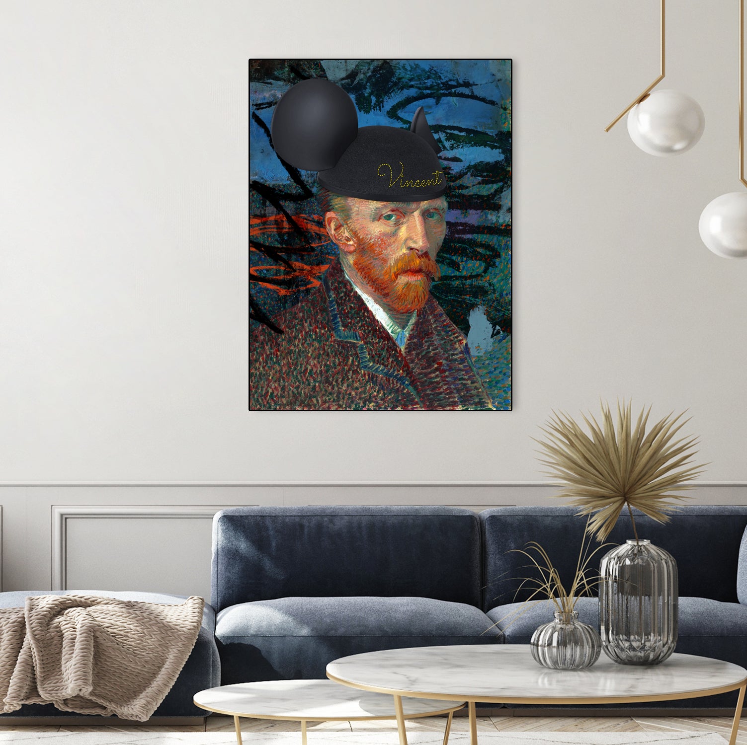 Vincent II by José Luis Guerrero on GIANT ART - orange photo manipulation