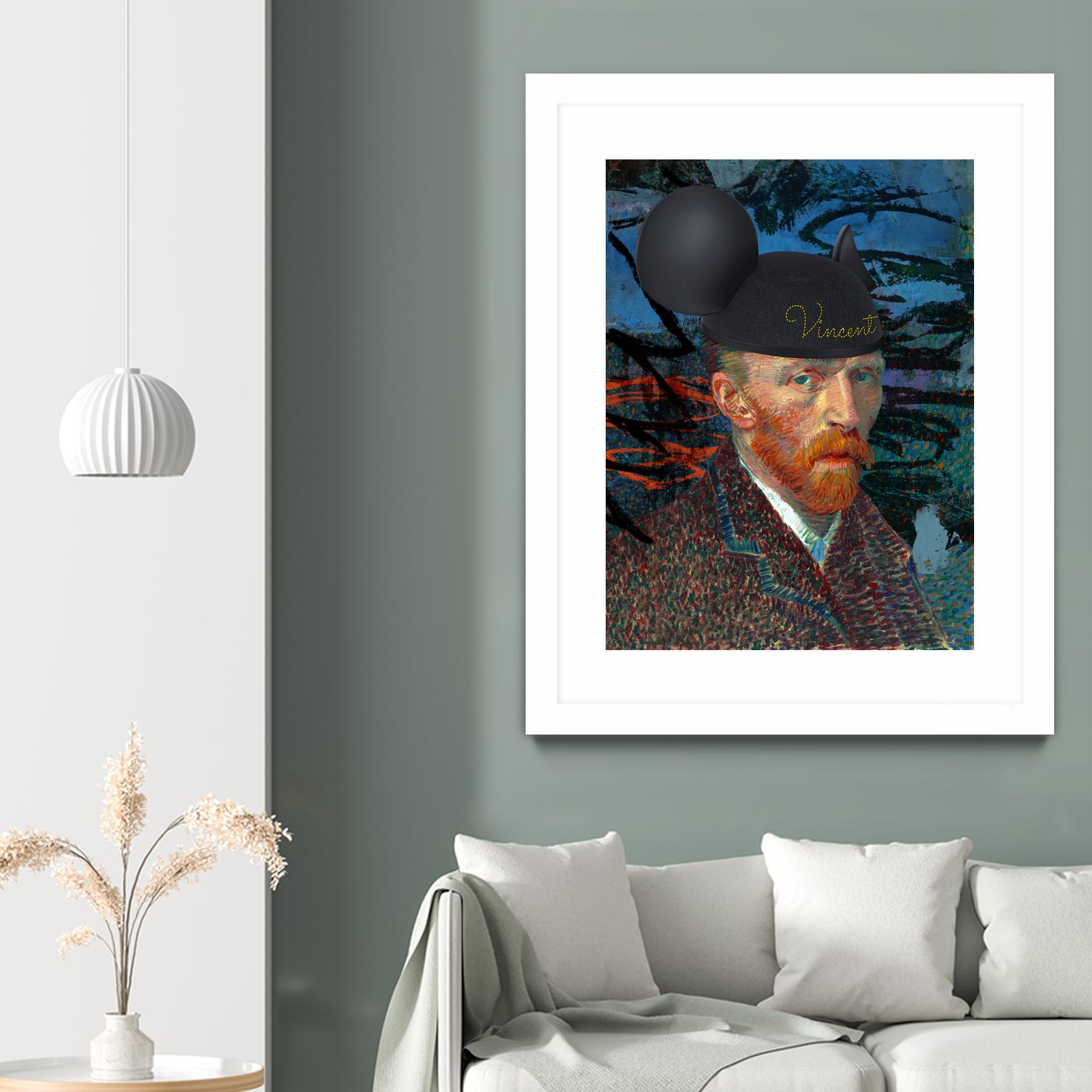 Vincent II by José Luis Guerrero on GIANT ART - orange photo manipulation