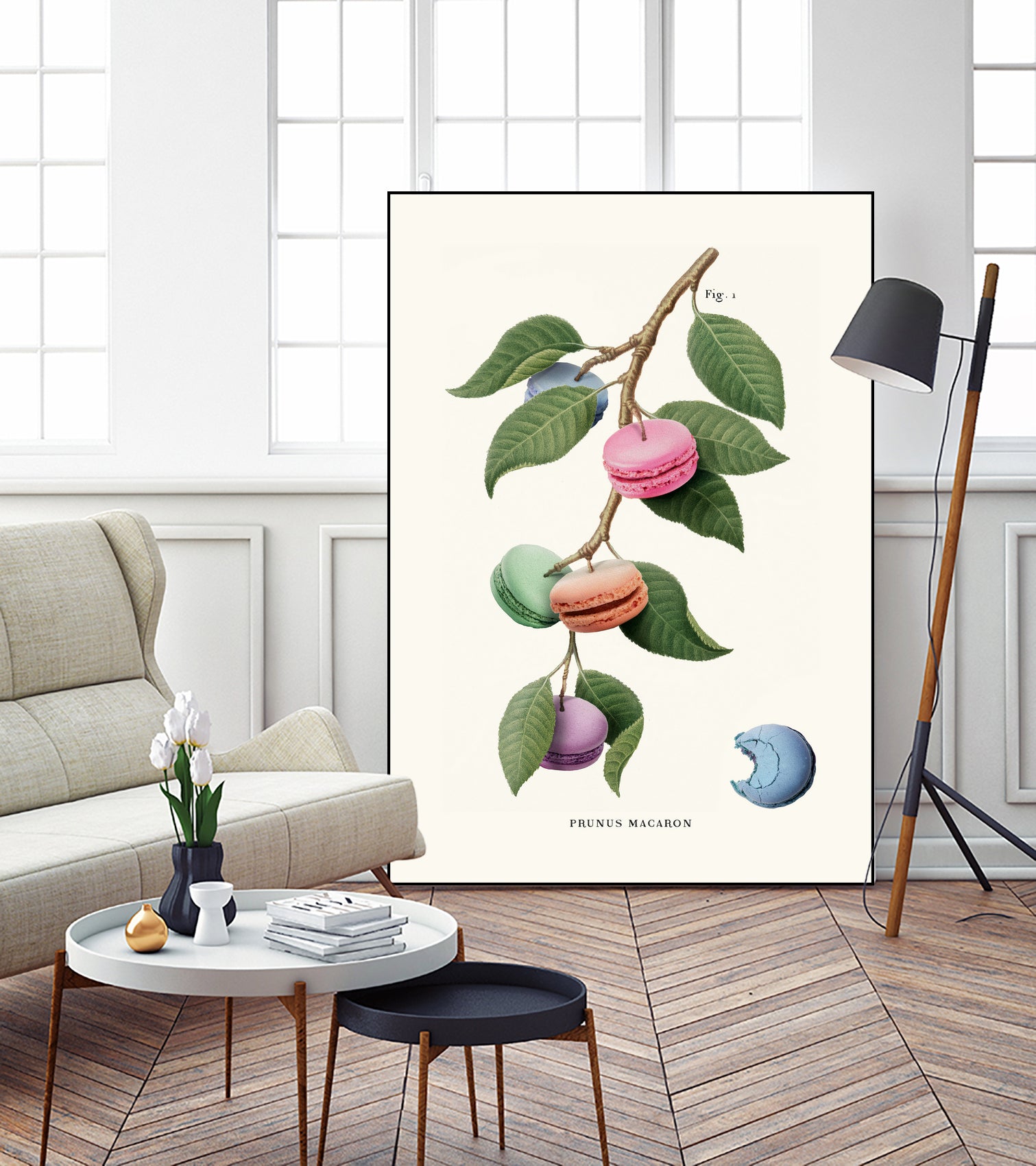 Macaron Plant by Jonas Loose on GIANT ART - green digital drawing