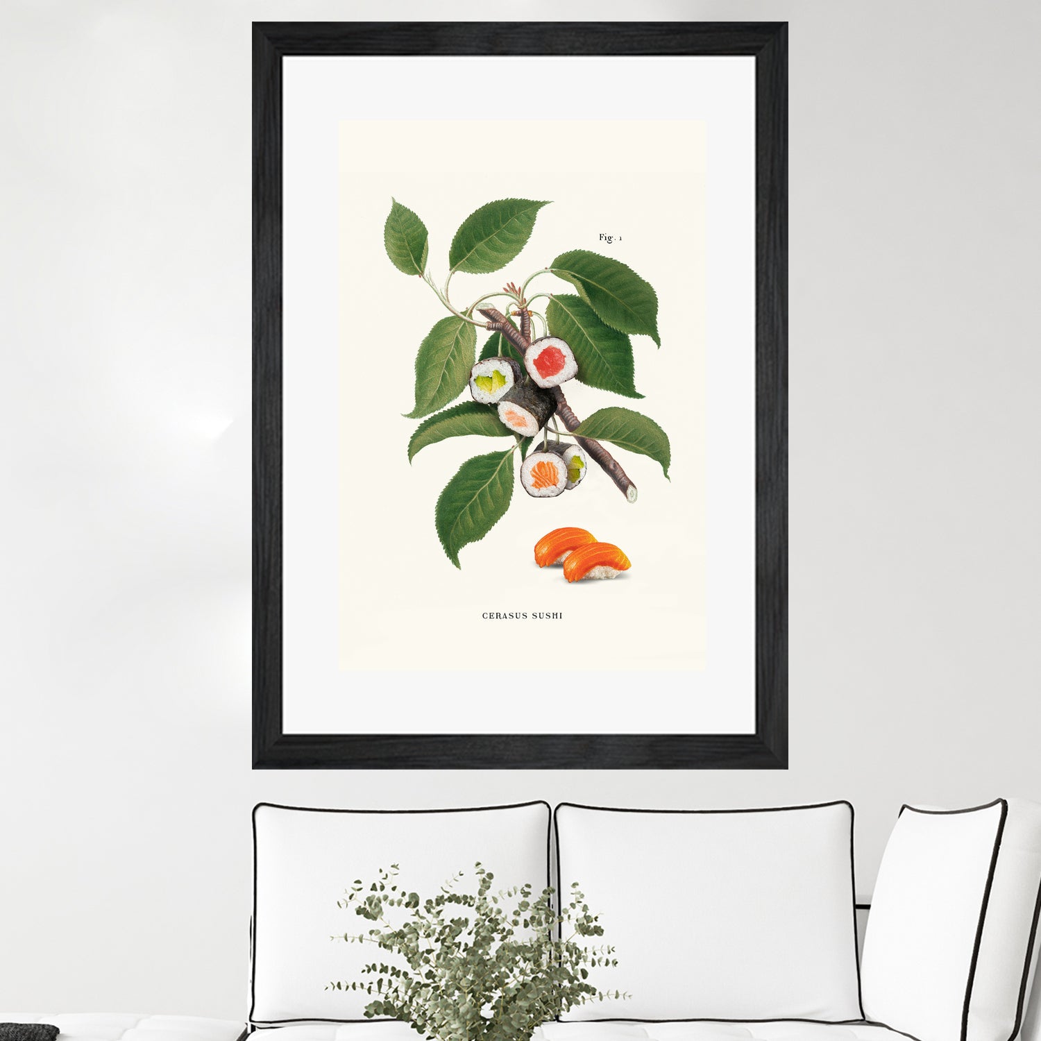 Sushi Plant by Jonas Loose on GIANT ART - green digital drawing