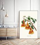 Pizza Plant by Jonas Loose on GIANT ART - orange digital drawing