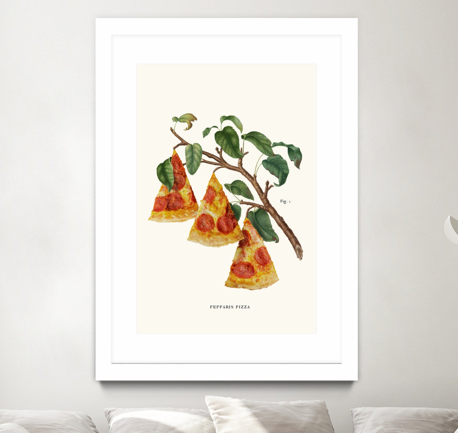 Pizza Plant by Jonas Loose on GIANT ART - orange digital drawing