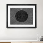 Constructive Interference Pattern by Victor Fitzsimons on GIANT ART - black digital drawing