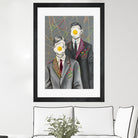 Sunny side up by eugenia retana on GIANT ART - gray mixed media