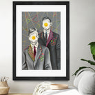 Sunny side up by eugenia retana on GIANT ART - gray mixed media