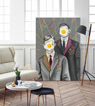 Sunny side up by eugenia retana on GIANT ART - gray mixed media