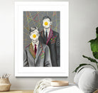 Sunny side up by eugenia retana on GIANT ART - gray mixed media