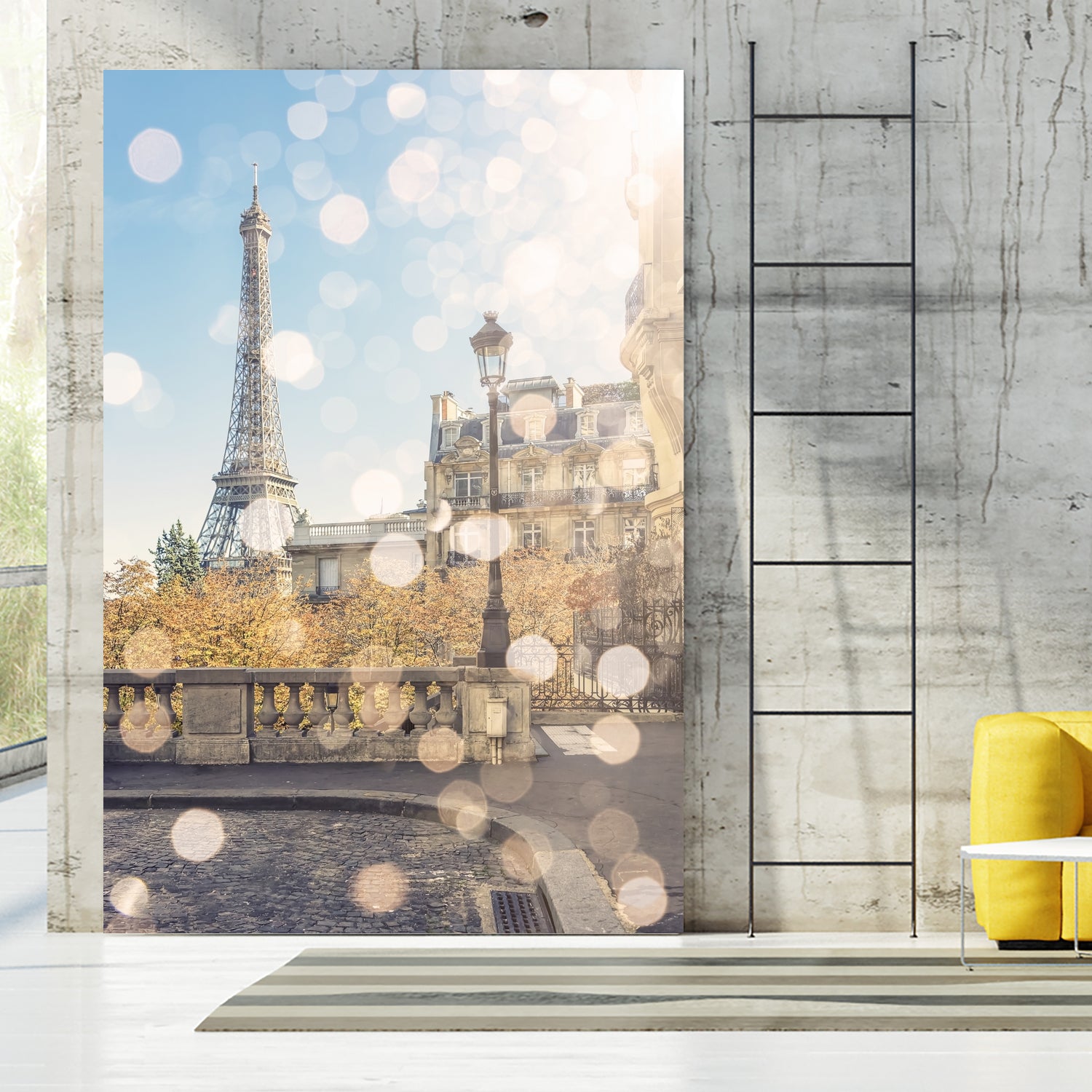 Beautiful Paris by emmanuel charlat on GIANT ART - brown photo illustration