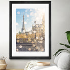 Beautiful Paris by emmanuel charlat on GIANT ART - brown photo illustration