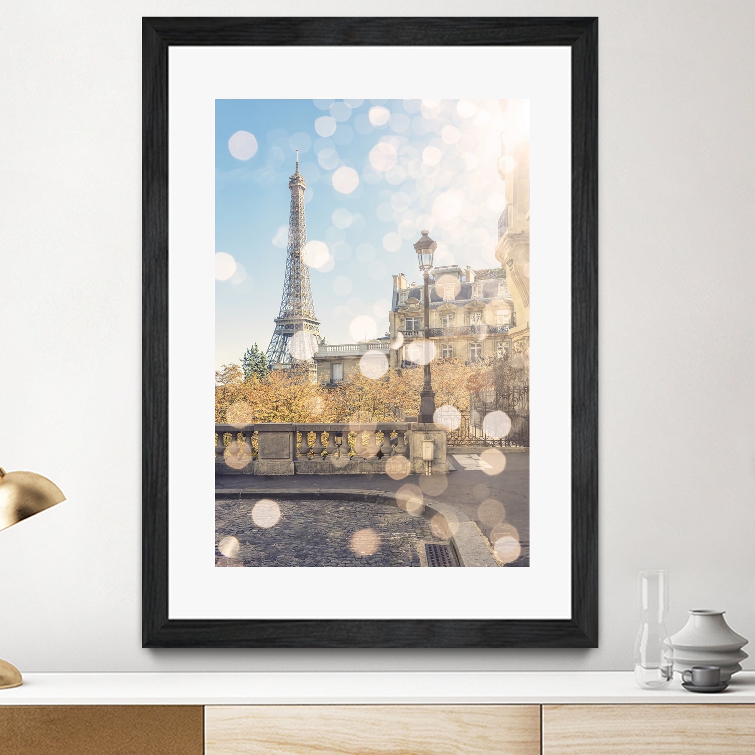 Beautiful Paris by emmanuel charlat on GIANT ART - brown photo illustration