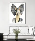 Llama Sia by Heather Perry on GIANT ART - black mixed media