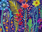 in the mighty jungle by sylvie demers on GIANT ART - blue digital painting