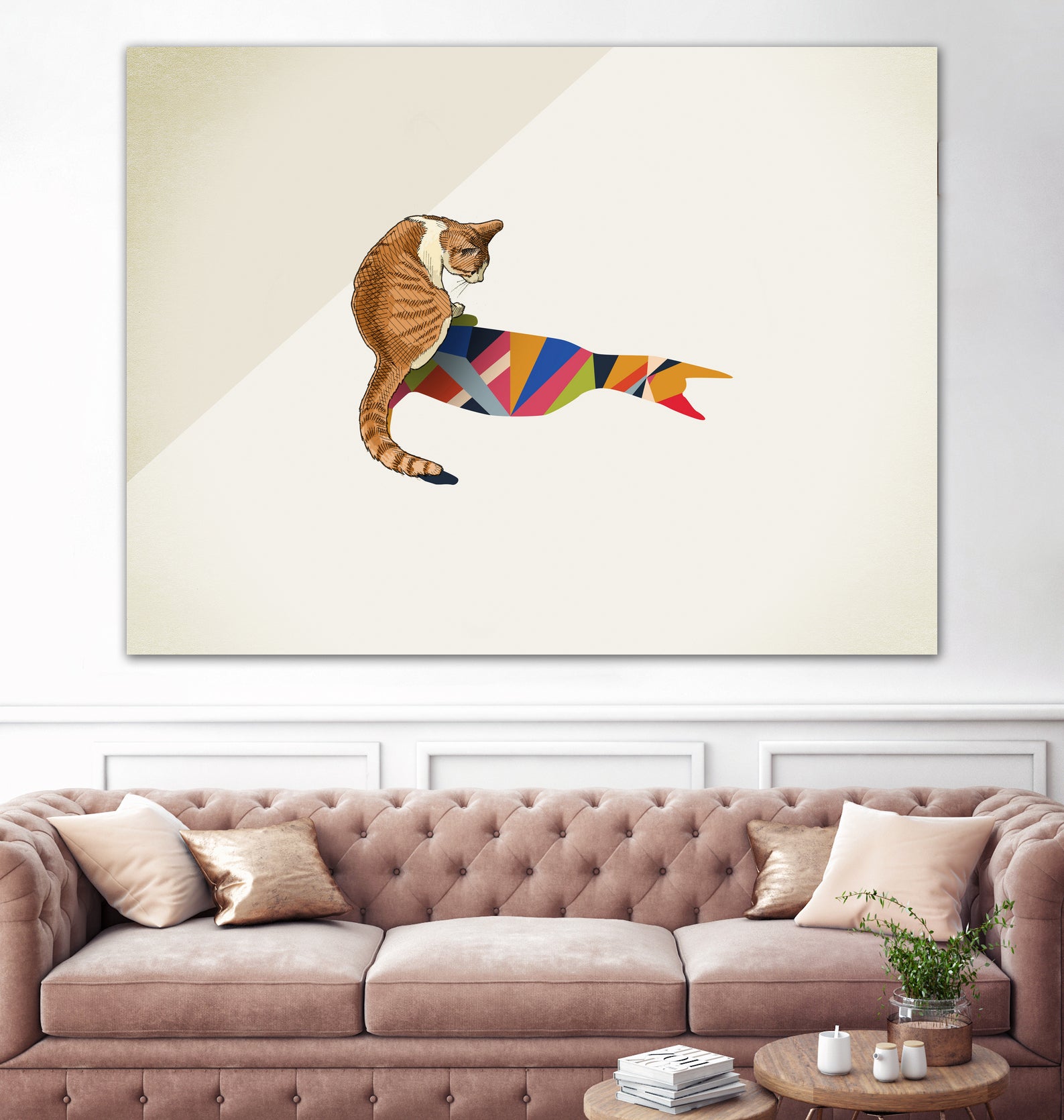 Walking Shadow, Cat 2 by Jason Ratliff on GIANT ART - photo illustration