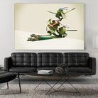 Walking Shadow, Turtles by Jason Ratliff on GIANT ART - green digital drawing