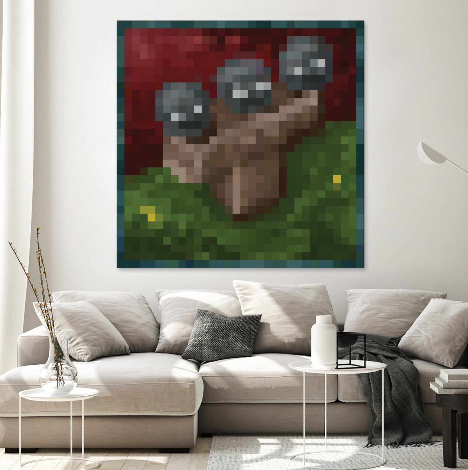 Minecraft Painting Wither by Javier Arrarte on GIANT ART - black game design