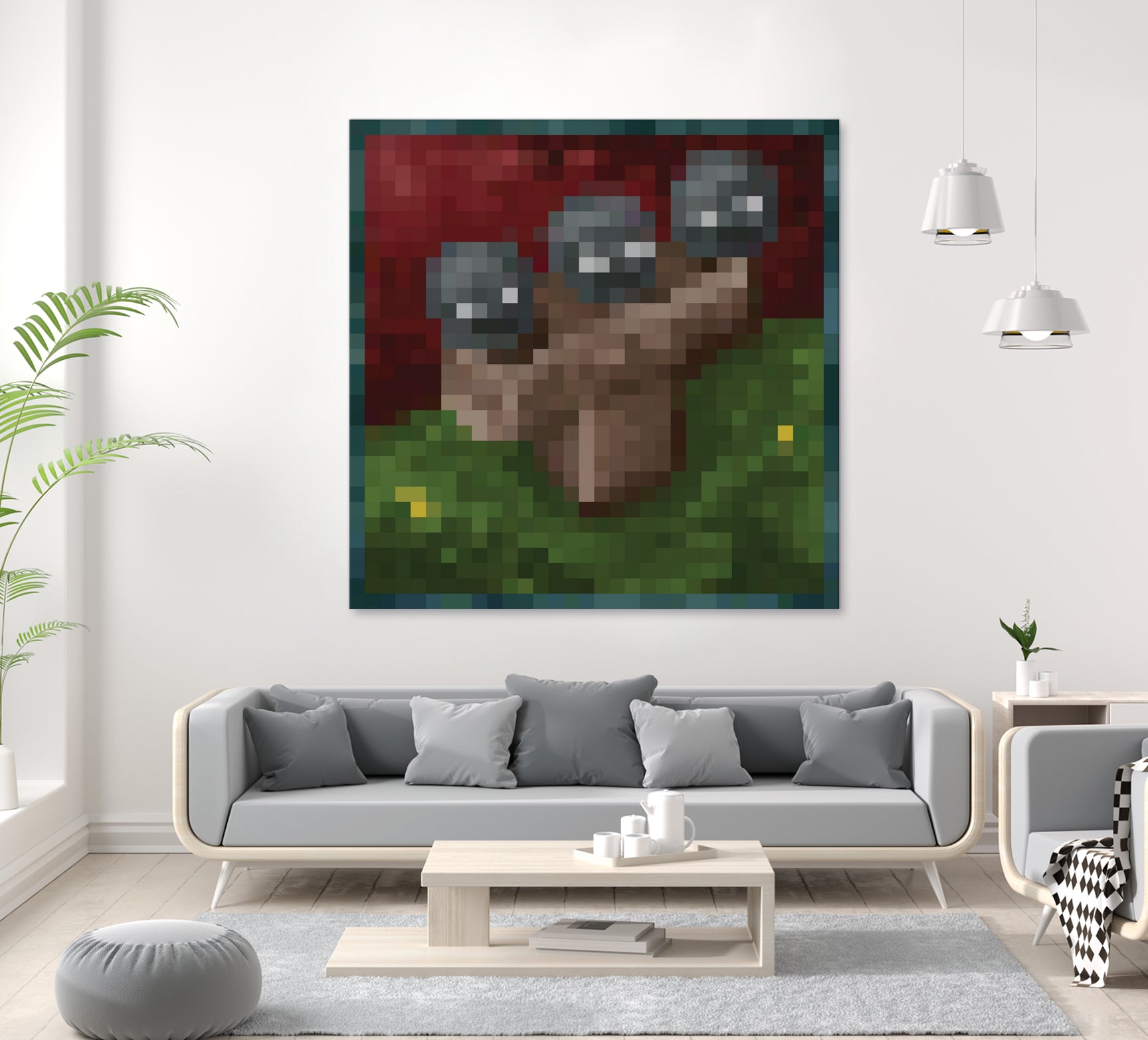 Minecraft Painting Wither by Javier Arrarte on GIANT ART - black game design