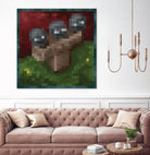 Minecraft Painting Wither by Javier Arrarte on GIANT ART - black game design