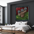 Minecraft Painting Wither by Javier Arrarte on GIANT ART - black game design