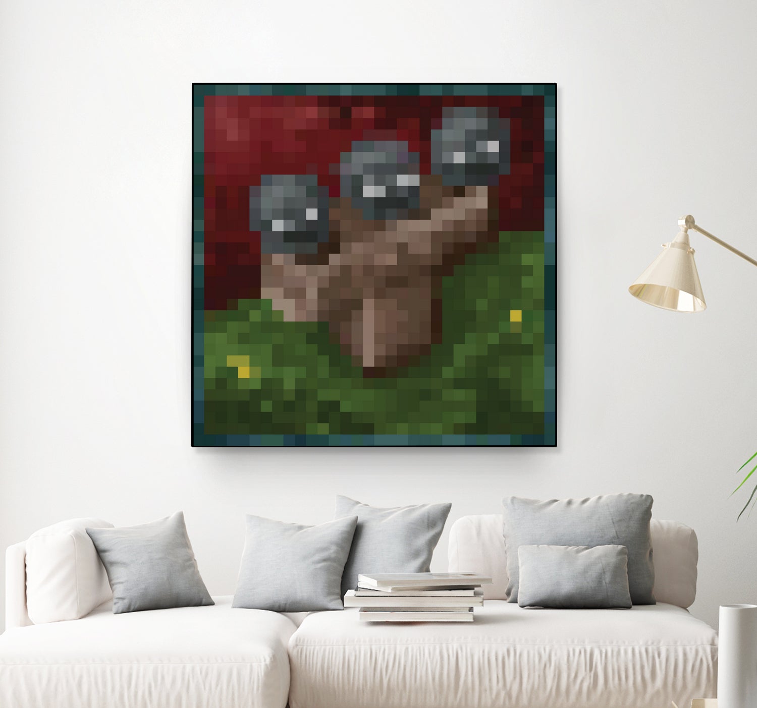 Minecraft Painting Wither by Javier Arrarte on GIANT ART - black game design