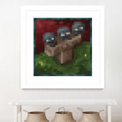 Minecraft Painting Wither by Javier Arrarte on GIANT ART - black game design