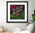 Minecraft Painting Wither by Javier Arrarte on GIANT ART - black game design