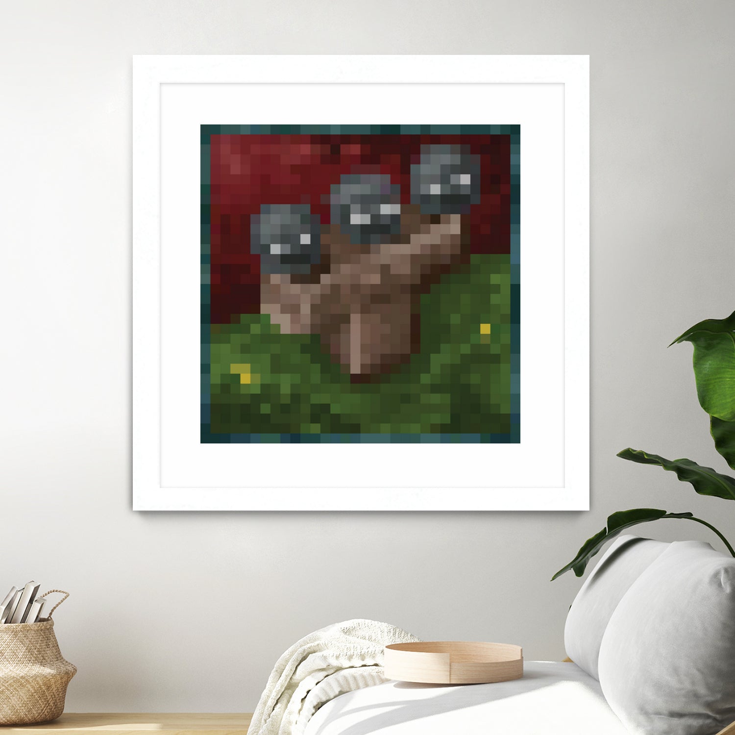 Minecraft Painting Wither by Javier Arrarte on GIANT ART - black game design