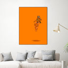 Float - Out in space by Jason Ratliff on GIANT ART - orange digital painting