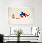 Walking Shadow, Heroine by Jason Ratliff on GIANT ART - white digital painting