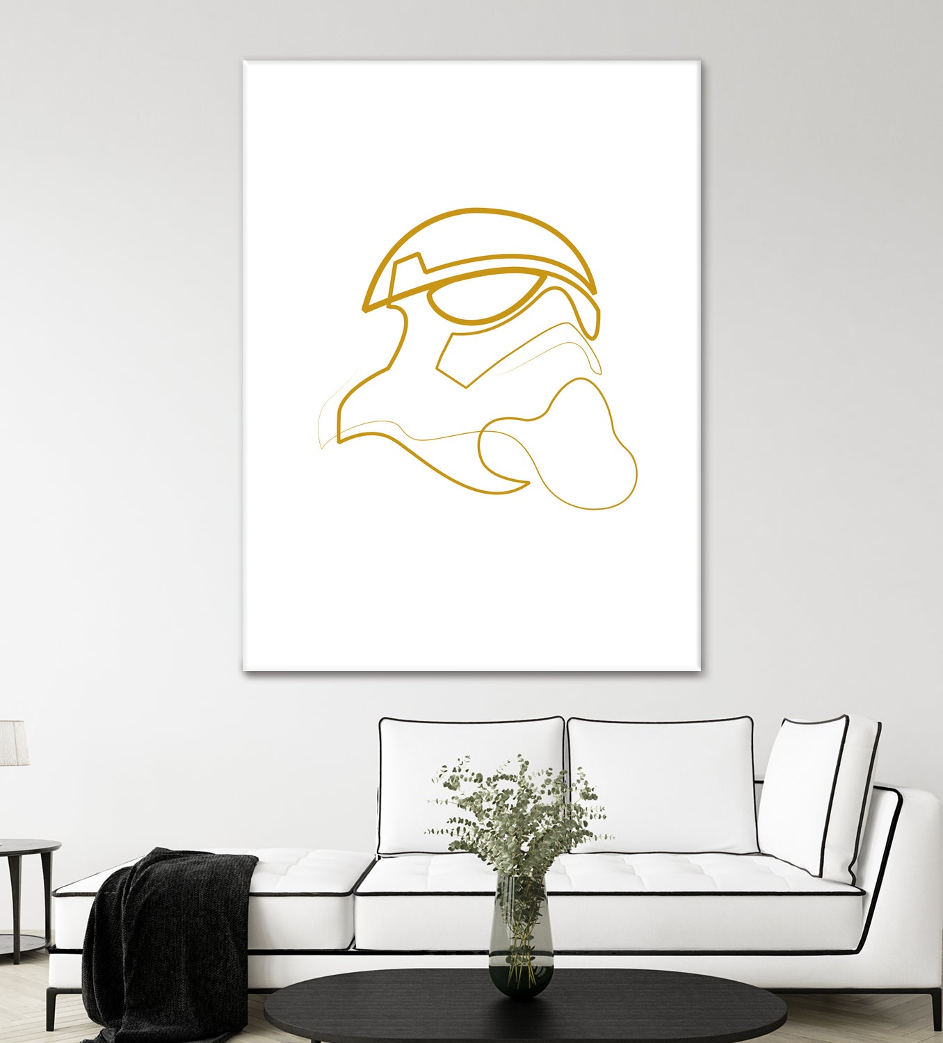 Gold trooper 1-01 by Christophe Louis on GIANT ART - yellow digital drawing